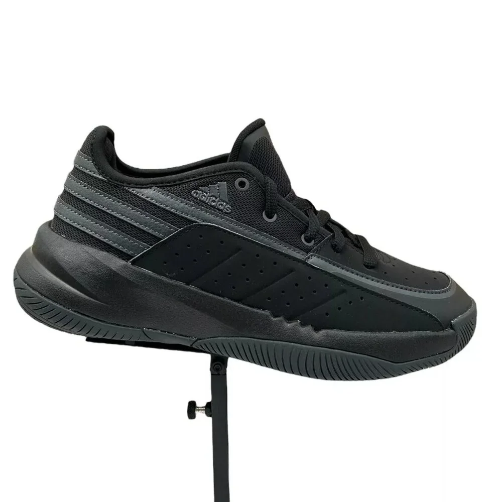 Adidas Front Court Low‎ Top Basketball Sneakers Size Men's 6.5/Women's 7.5 Black